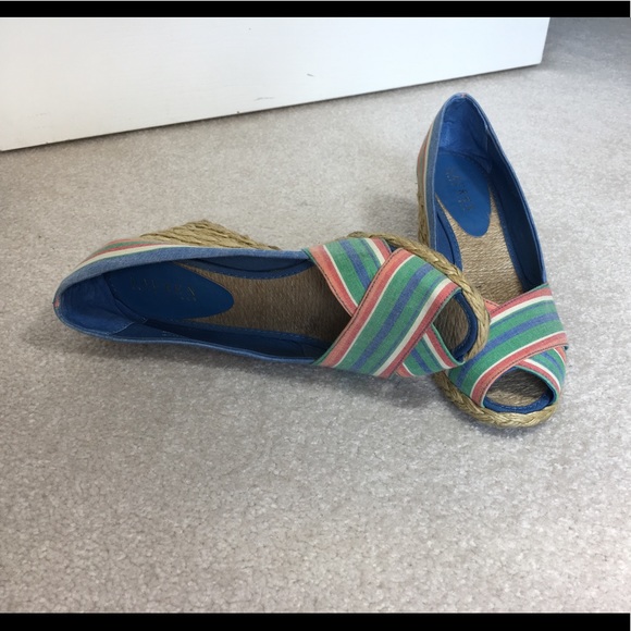 ⬇️ $30 Ralph Lauren wedge shoes size 8 - Picture 7 of 8